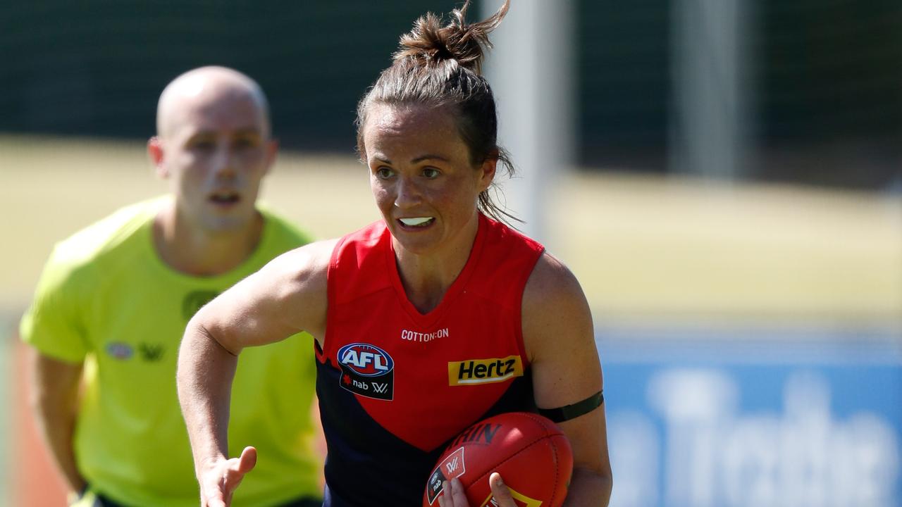 Daisy Pearce will play her first AFLW match since giving birth to twins this Saturday.