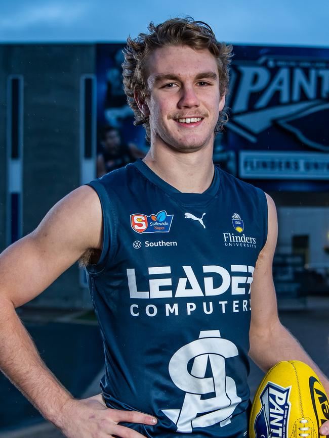 South Adelaide rising star Jason Horne-Francis is expected to be taken with the first pick in the draft by North Melbourne. Picture: Tom Huntley