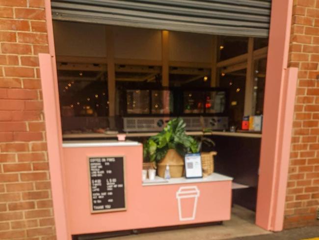 Cafes popular with cyclists ahead of TDU – Coffee on Pinks. Picture: Facebook