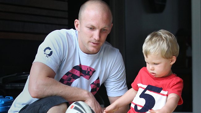 Darren Lockyer having speech therapy