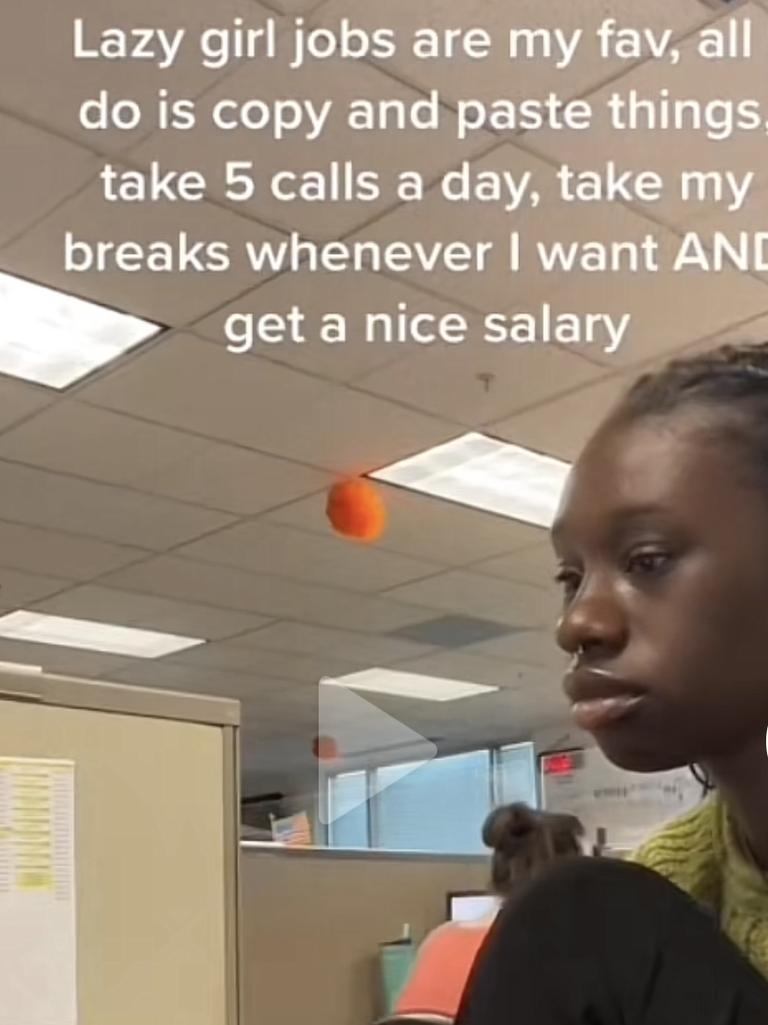 768px x 1025px - Office baddie' claims to earn 'bomb salary' at 'lazy girl' job with  unlimited breaks
