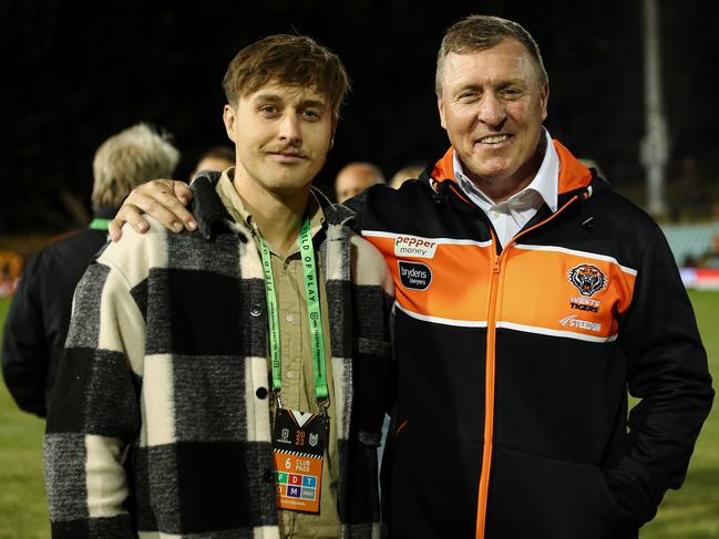 Dsvid Furner was axed by the Tigers in 2023. Picture: NRL Photos