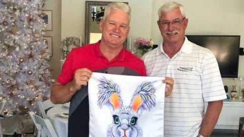 Dean Jones and Richard Hadlee together in late 2019. Picture: Twitter