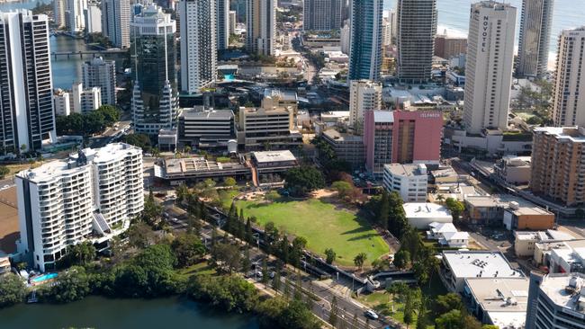 Bruce Bishop carpark. Photo: Supplied