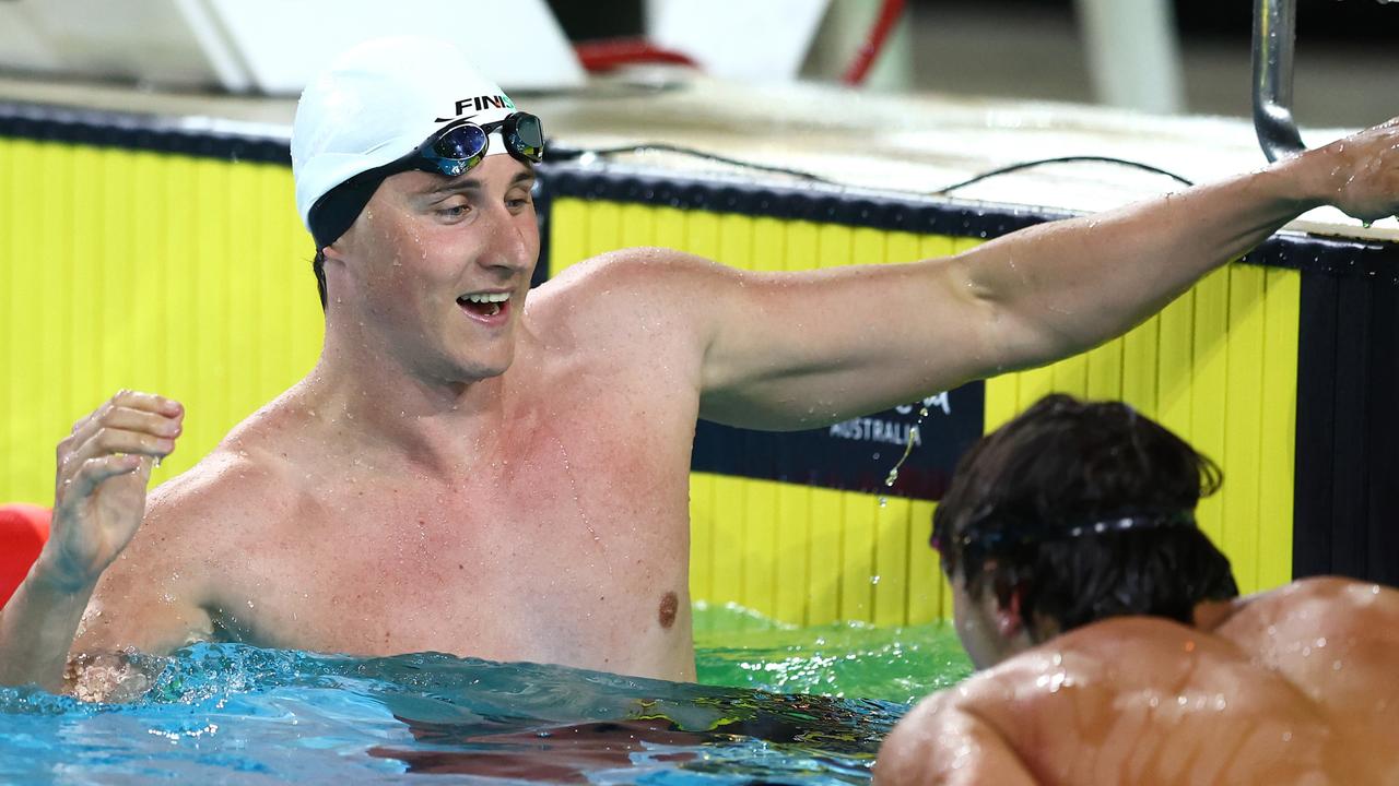 Queenslander Cameron McEvoy was swimming in front of a home crowd at the Brisbane Aquatic Centre on Wednesday night. Chris Hyde/Getty Images)