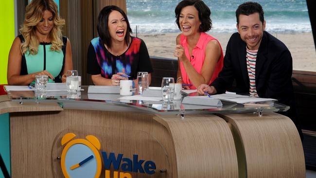 James Mathison used to present Ten’s breakfast show Wake Up from Queenscliff Surf Life Saving Club. in the hart of Tony Abbott’s electorate of Warringah.