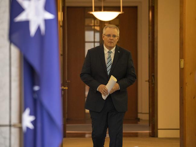 Political academics don’t think Prime Minister Scott Morrison’s religion will have a major bearing on his policy directions. Picture: Sean Davey.