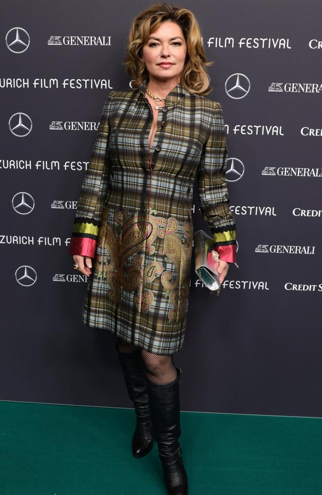 Twain at a film premiere in Zurich, Switzerland in 2021. Picture: Andreas Rentz/Getty Images for ZFF