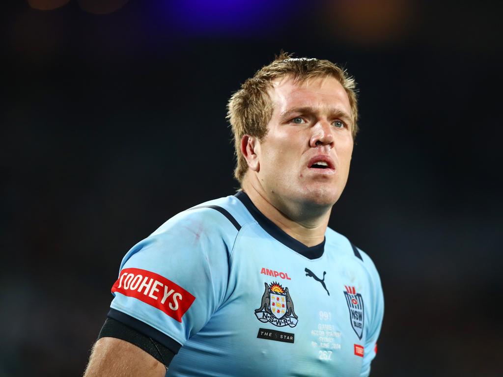 The NSW Blues plan on giving Jake Trbojevic more minutes in Origin II, provided the Blues don’t suffer another send-off. Picture: NRL Photos