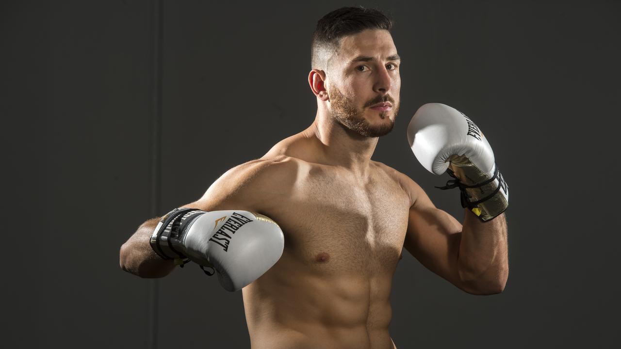 Kris Terzievski will fight Paul Gallen on May 11. Picture: Rob Leeson.