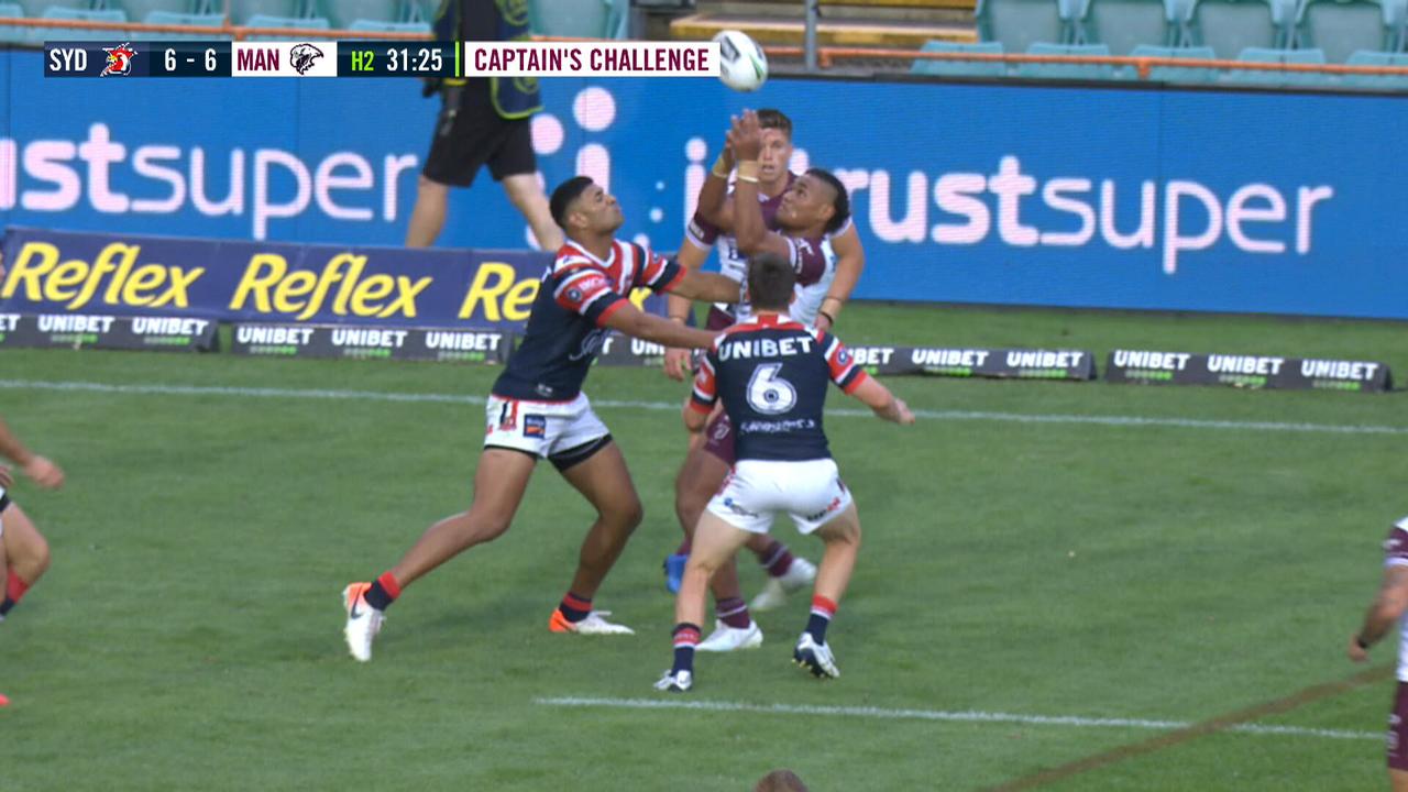 Braith Anasta is not a fan of the captain's challenge.