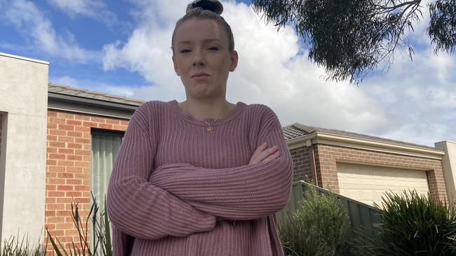 Pregnant Zoe Lee Buhler was arrested last week by Victorian police. Picture: Supplied