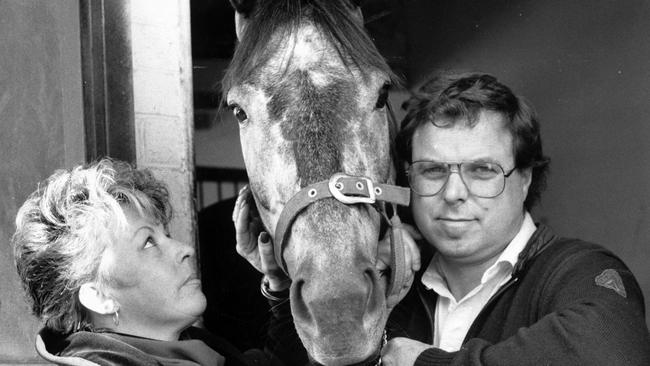 Greg Mance with wife Di and Cole Diesel back in 1989.