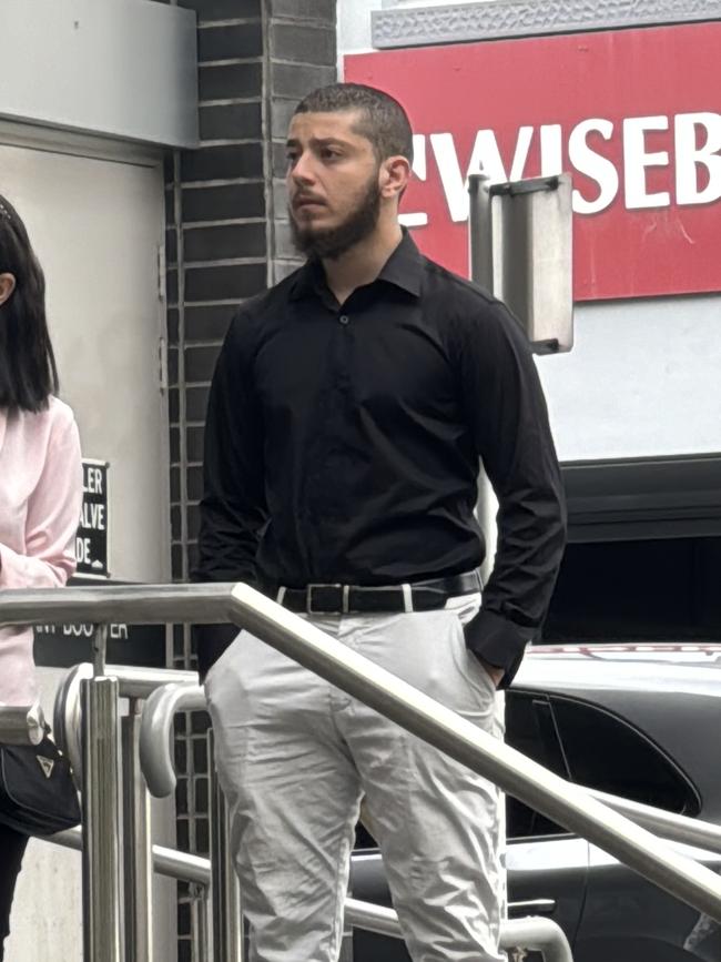 Castro Saleh outside Bankstown Local Court last year. Picture: NewsLocal