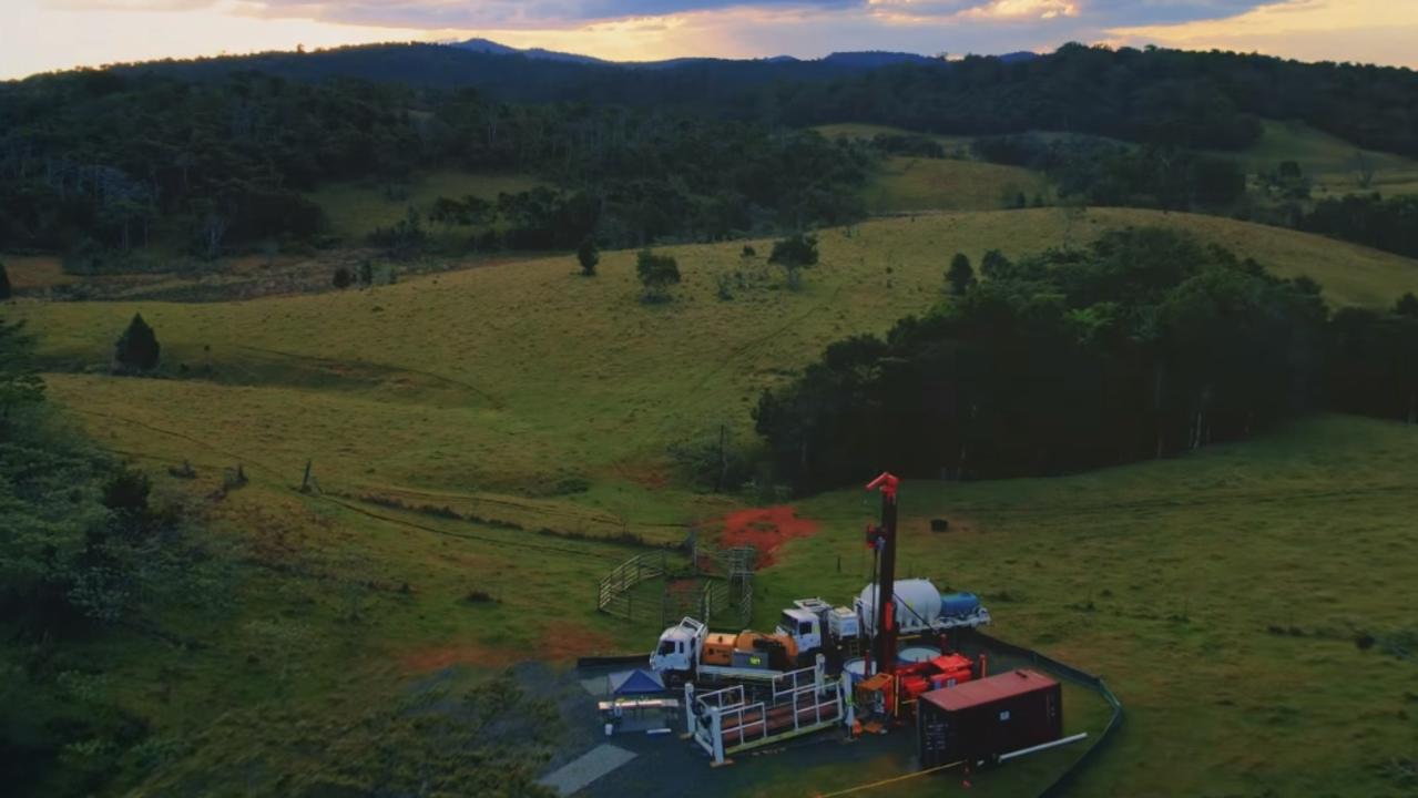 Geotechnical drilling is under way for the controversial scheme, which is booked for the picturesque Pioneer Valley west of Mackay. Picture: Queensland Hydro