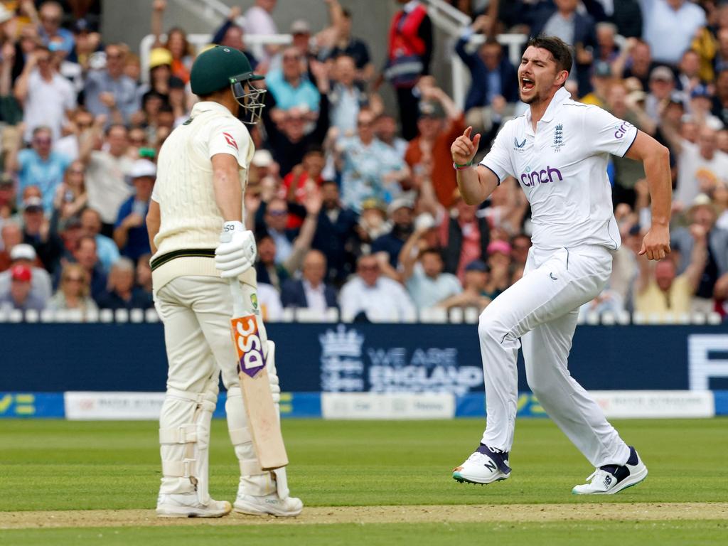 Josh Tongue showed promise as the only bowler to regularly hit 140km/h, as Australia capitalised on the lower-pace seamers.