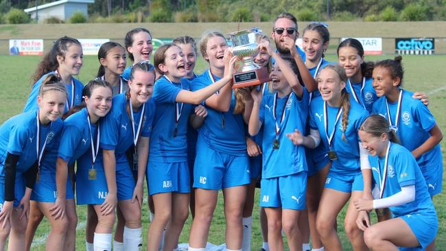 Cairns State High School, winners of the 2022 Bill Turner Trophy. Picture: Lloyd Turner.