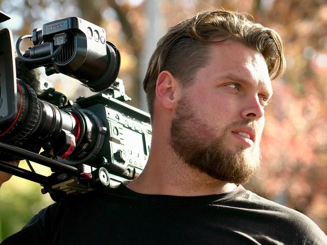 James Rose, 30, was filming for a documentary at the time of his death. Picture: cameracrew.com.au