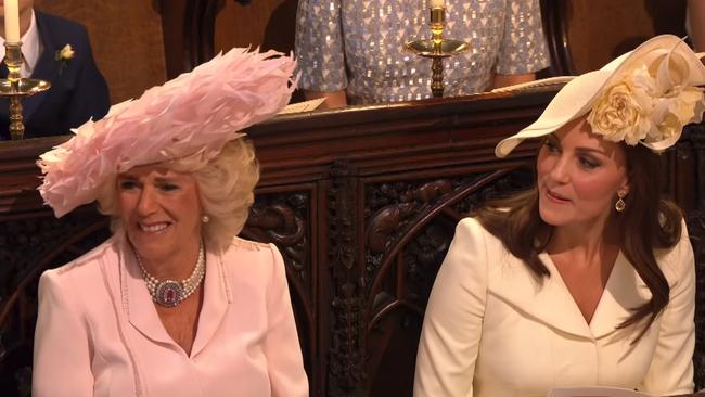 Camilla the Duchess of Cornwall, picture with Catherine the Duchess of Cambridge, was the naughtiest royal Picture: BBC