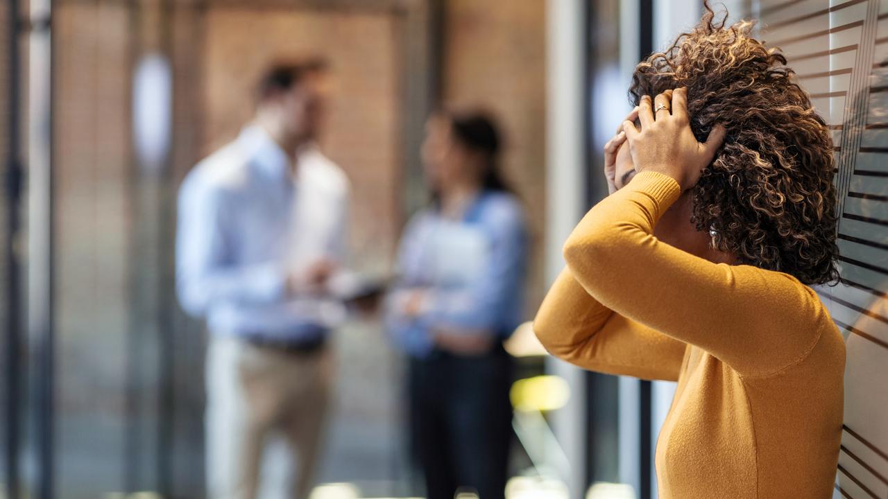 Workplace bullying is repeated and unreasonable behaviour directed towards a worker or a group of workers that creates a risk to health and safety. Picture: iStock