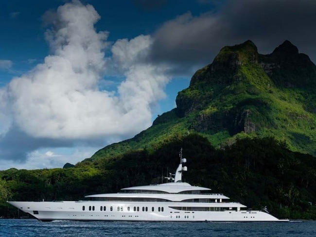 James Packer’s IJE superyacht.