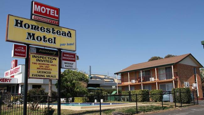 Dubbo’s Homestead Motel Hotel was visited by the infected woman and her husband.