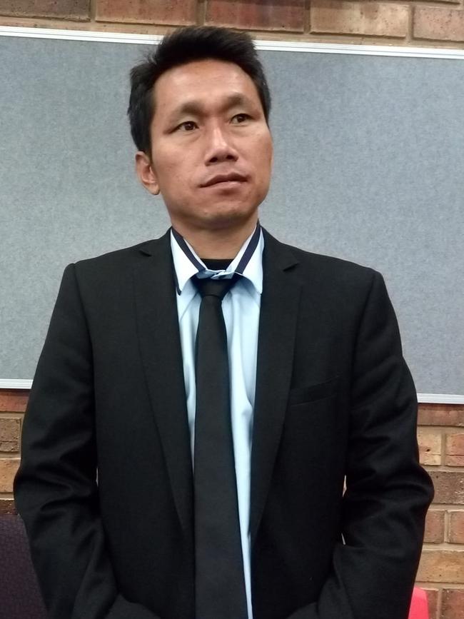 Al Sang Cin Zah allegedly indecently assaulted an unconscious woman outside an Adelaide pub. Photo: Facebook