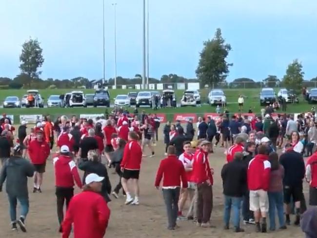 Rosebud defeated Red Hill in the MPFNL Division 1 elmination final.