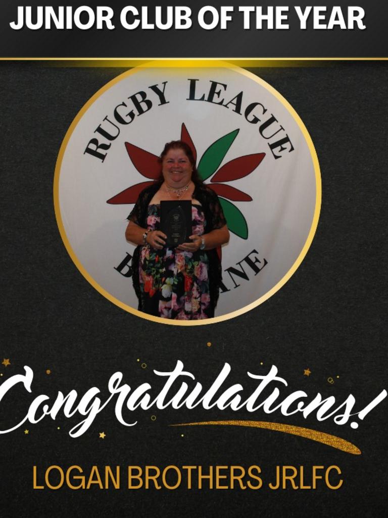 The proud Logan Brothers club was named Junior Club of the Year.