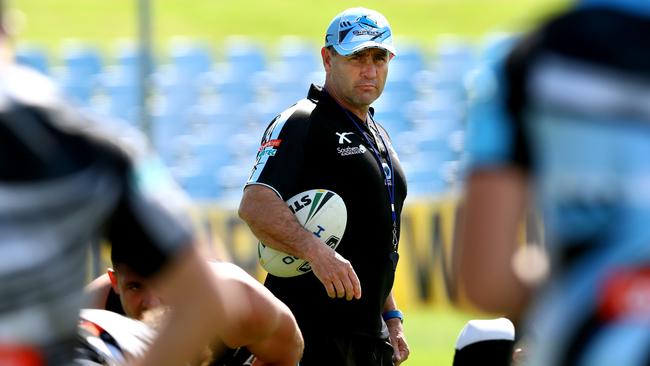 Sharks coach Shane Flanagan.