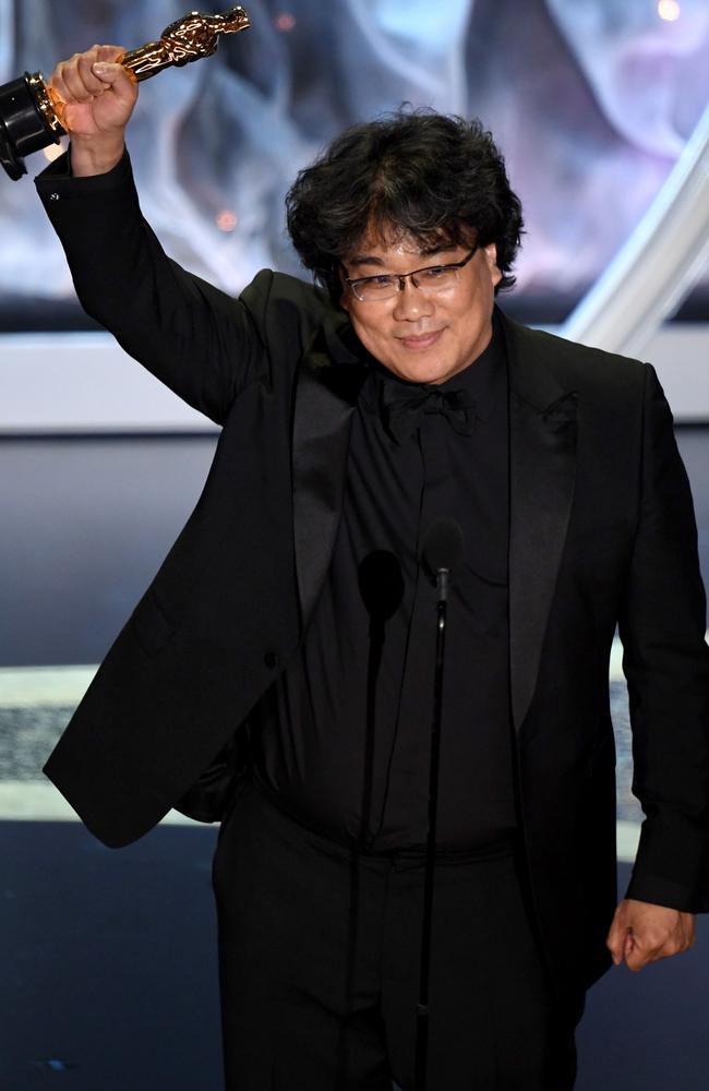 Bong Joon-ho is the most popular person in the world right now. Picture: Kevin Winter/Getty Images/AFP