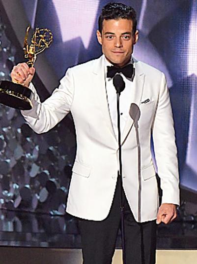 Receiving an Emmy two years ago for his lead role in cult TV series Mr. Robot.