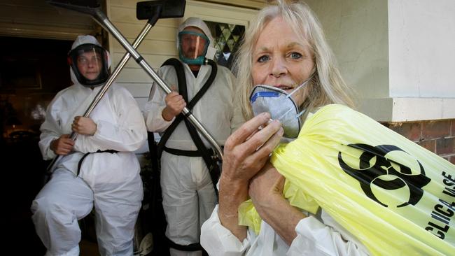 Sandra Pankhurst is known as the trauma cleaner.