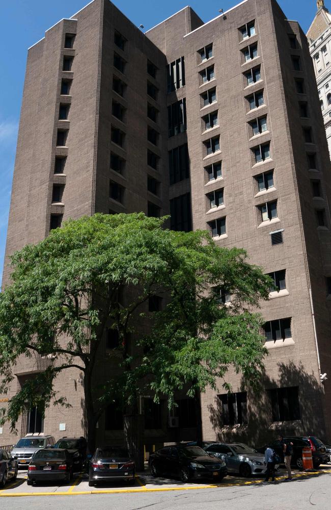 The Metropolitan Correctional Centre where Epstein was being held at the time of his death. Picture: AFP