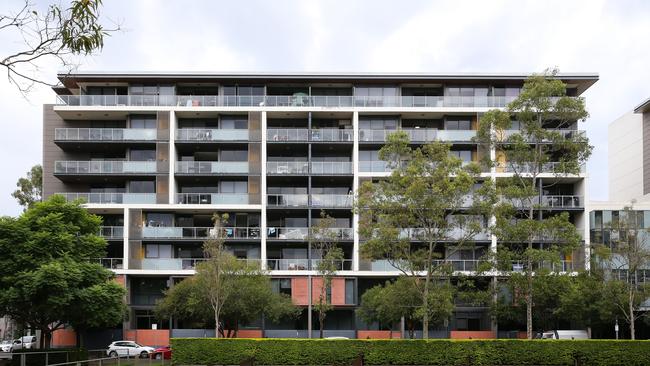 A general view of Meriton Apartments in Zetland, Sydney. Rent or own, is this the future of Sydney? Picture: NCA Newswire / Gaye Gerard