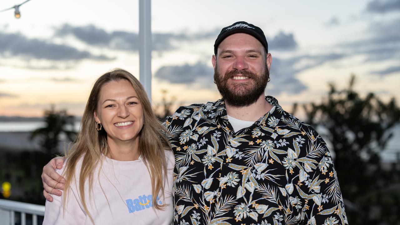 Shannon Kelly and Tony McMahon for The Pulse at Tequila Herradura Pop Up at the Pink Hotel, Coolangatta May 5 2023. Picture: Celeste Humphrey