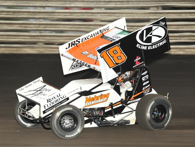 Ian Madsen in action in the USA, in 2014.