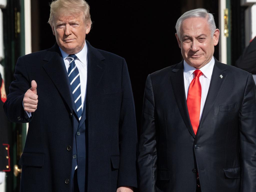 Donald Trump Unveils Middle East Peace Plan With Benjamin Netanyahu ...