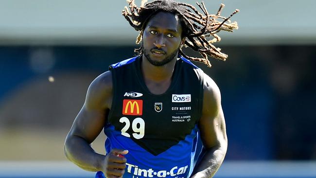 Nic Naitanui made his football return at the weekend. Picture: Getty Images