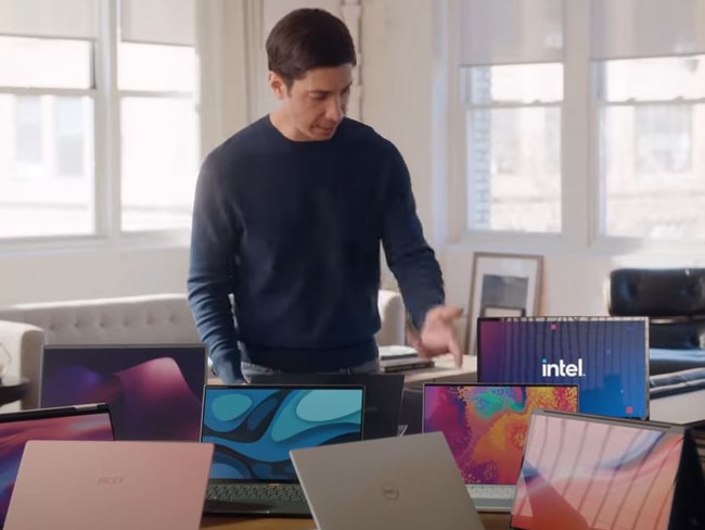 Justin Long is spoiled for choice in one ad, where he complains the Macs don’t come in more colours. (They do.)