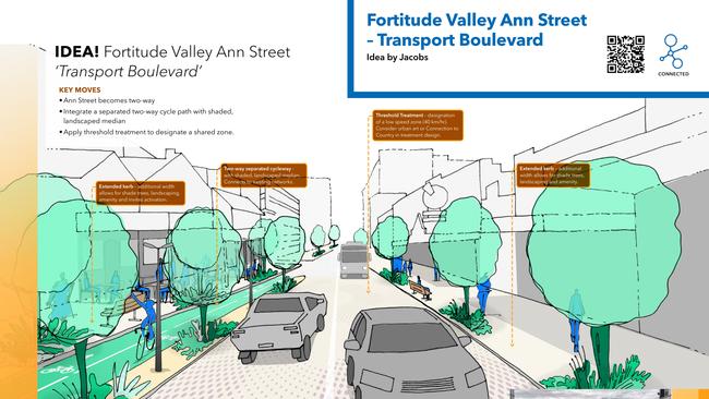 Fortitude Valley, Ann Street - Transport Boulevard