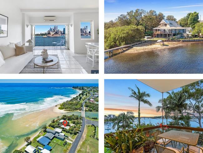 10 of the rarest waterfront homes to hit the NSW real estate market.