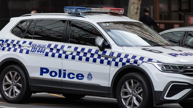 Three teenage girls have been charged after crashing an allegedly stolen car into a fire hydrant, causing flooding chaos for local business owners in Sandringham. Picture: NewsWire / Diego Fedele