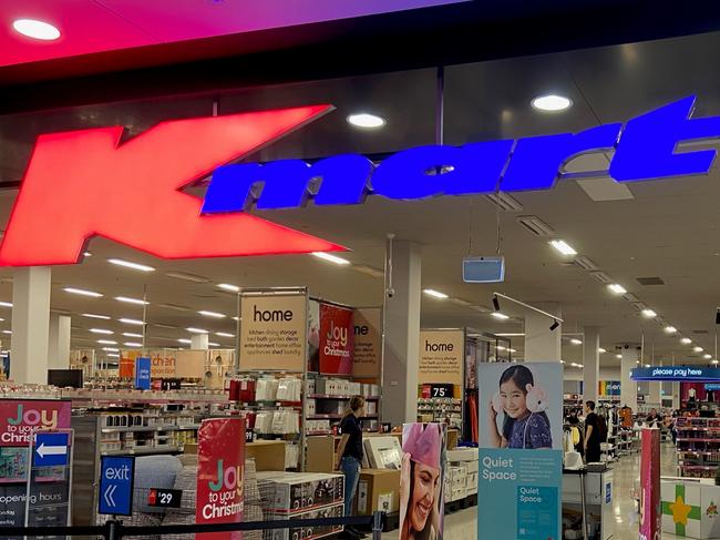 Kmart is introducing “low sensory” shopping at select stores for shoppers who find the usual hustle and bustle stressful, including people on the autism spectrum. The “Quiet Space” program every Wednesday from 3.30pm to 5.30pm will involve changes to the in-store environment, including dimmed lighting, quieter music, register and scanner volumes, and limited trolley collections. Picture: Kmart via NCA NewsWire