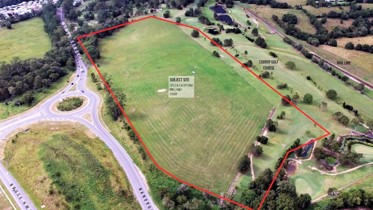 A GemLife development application is seeking approval to build on 9.25ha of vacant land and 1.83ha of the Cooroy Golf Club's course.