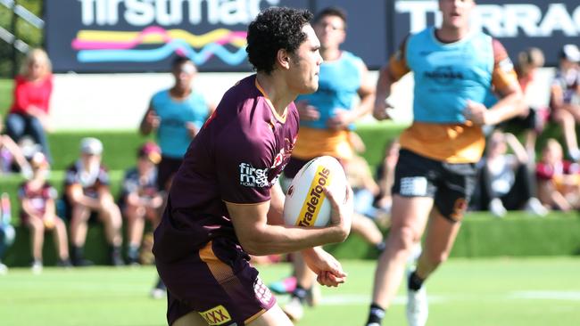 Xavier Coates will make his NRL debut for the Broncos. Picture: Peter Wallis