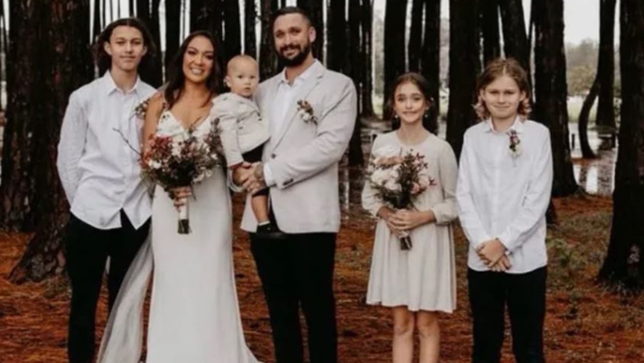 On Thursday the Northern NSW storms brought "unimaginable heartbreak to two of the most selfless and caring people" and their children in Casuarina after their home and all their belongings were lost in a fire. Picture: GoFundMe/Supplied.