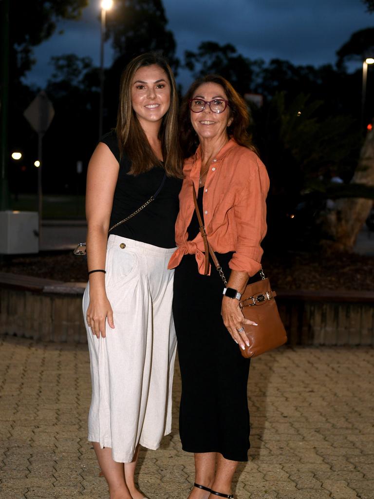 Brittney Jose, Debra McGowen Michael Buble concert at Brisbane Entertainment Centre. Tuesday February 4, 2020. (AAP image, John Gass)