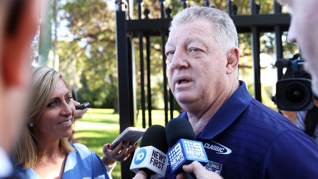 Phil Gould is yet to make a call on teh Bulldogs next coach, but they are the favourites to land Cameron Ciraldo. Picture: Getty Images.