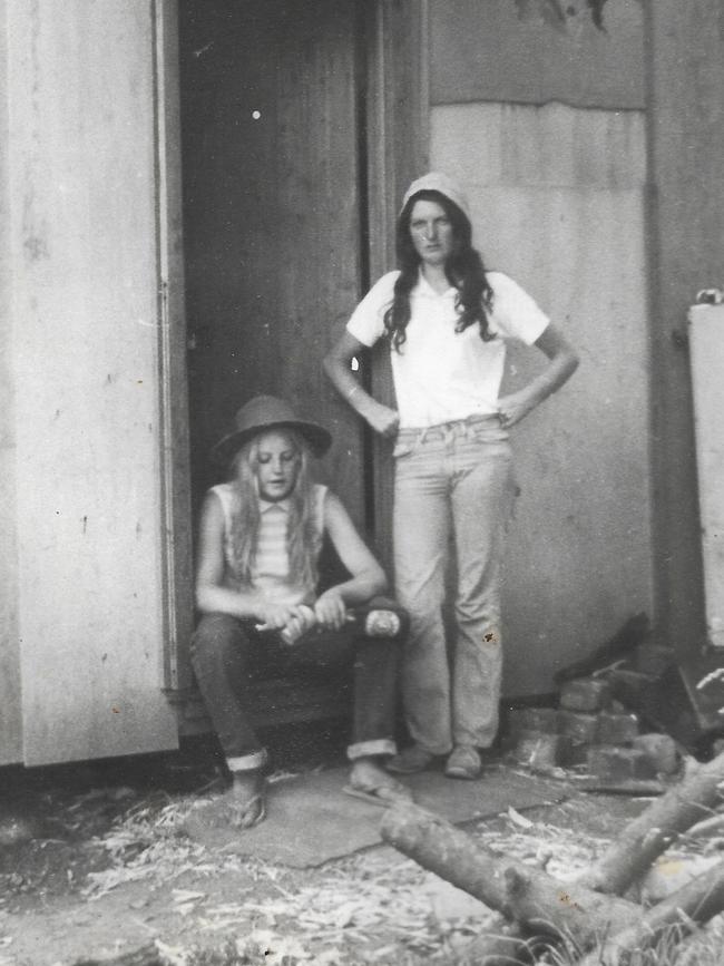 WA agriculture minister Alannah MacTiernan, left, from her time picking fruit as a young adult. Picture: Supplied